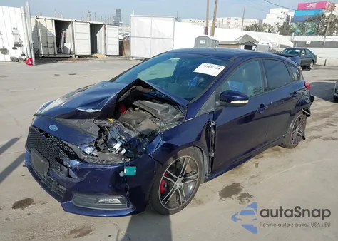 2016 Ford Focus St из США, поврежденный, VIN 1FADP3L97GL212935